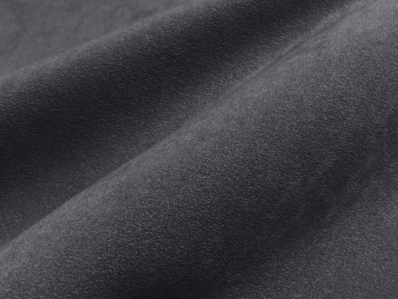 画像3: 【72cm×5M単位】貼るスエード(シールタイプ) 最上級 人工皮革 生地 日本製 【黒〜ダークグレー 伸縮性 薄手】(アウトレット) (3)