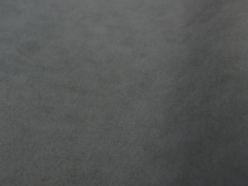 画像2: 【142×50cm単位】最上級 スエード調生地 人工皮革 日本製 【濃グレー】（アウトレット） (2)