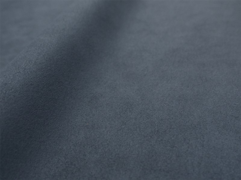 画像1: 【142×50cm単位】最上級 スエード調生地 人工皮革 日本製 【グレーブラック（青系）】（アウトレット） (1)