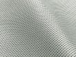画像1: 【135×50cm単位】最上級 スエード調生地 人工皮革 日本製 【パンチング ライトグレー（黒の裏張あり）貫通タイプ 穴間隔5mm】（アウトレット） (1)