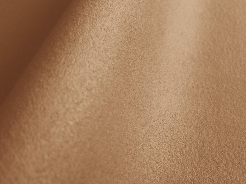 画像2: 【142×100cm】※難あり※最上級 スエード調生地 人工皮革 日本製 【キャメル】（アウトレット） (2)