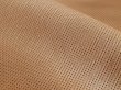 画像2: 【140cm×5M単位】最上級 スエード調生地 人工皮革 日本製 【パンチング キャメル（裏張りあり）穴間隔5mm】[まとめ買い割引]（アウトレット） (2)