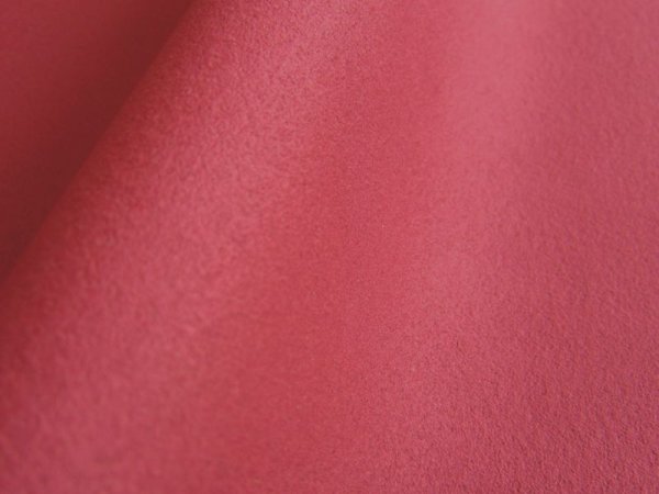 画像1: 【135×50cm単位】最上級 スエード調生地 人工皮革 日本製 【ペールレッド】（アウトレット） (1)