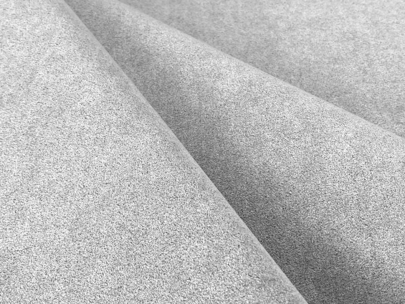 画像3: 【155×50cm単位】最上級 スエード調生地 人工皮革 日本製 【シルバーグレイ 伸縮性 やや薄手】（アウトレット） (3)