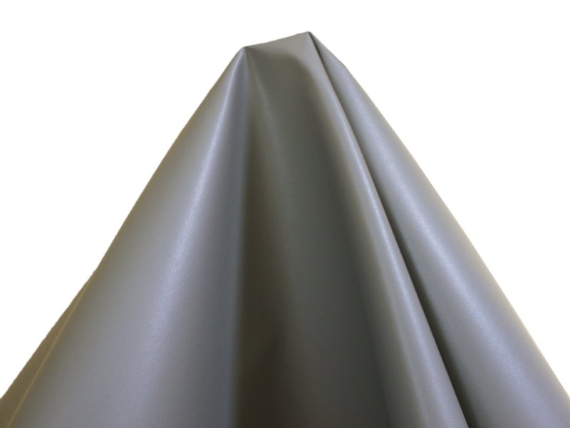 画像4: 【95×300cmカット生地】貼るレザー(シールタイプ) 合皮生地【薄手 グレー ツヤなし】 (4)