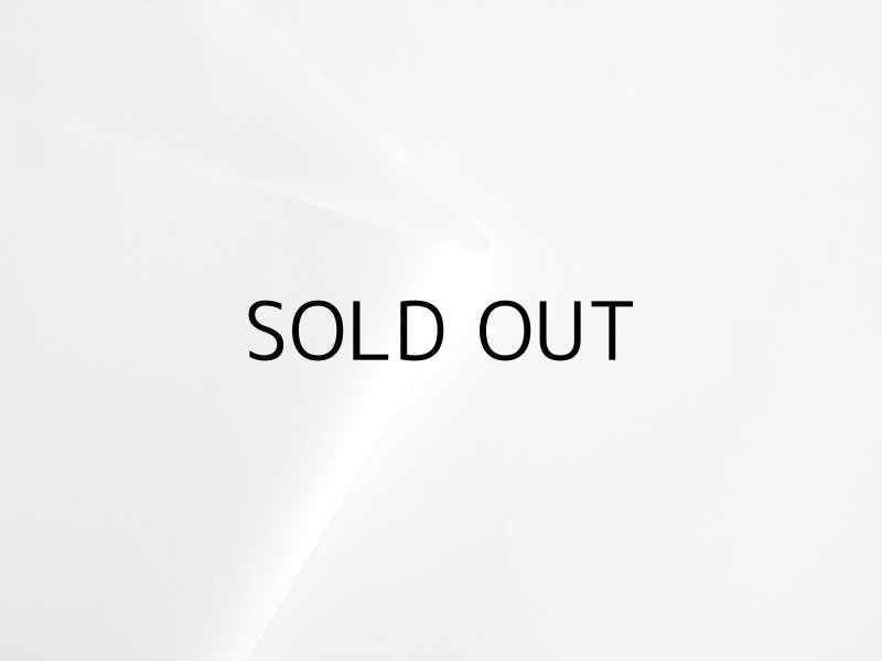 画像3: 合皮レザー生地【薄手 白 ツヤなし】 (3)