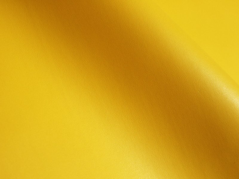画像2: 貼るレザー（シールタイプ） 合皮生地【薄手 黄 ツヤなし】 (2)