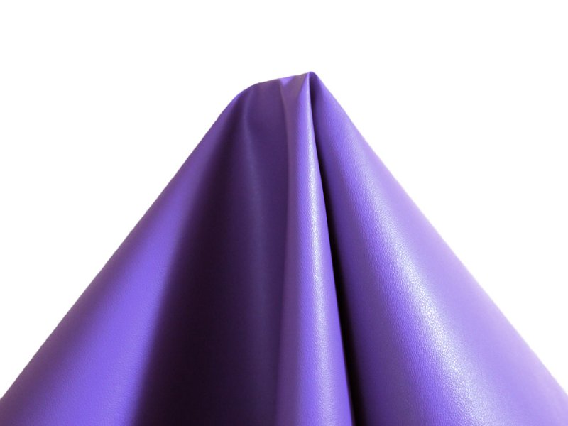 画像4: 合皮レザー生地【薄手 新パープル ツヤなし】 (4)