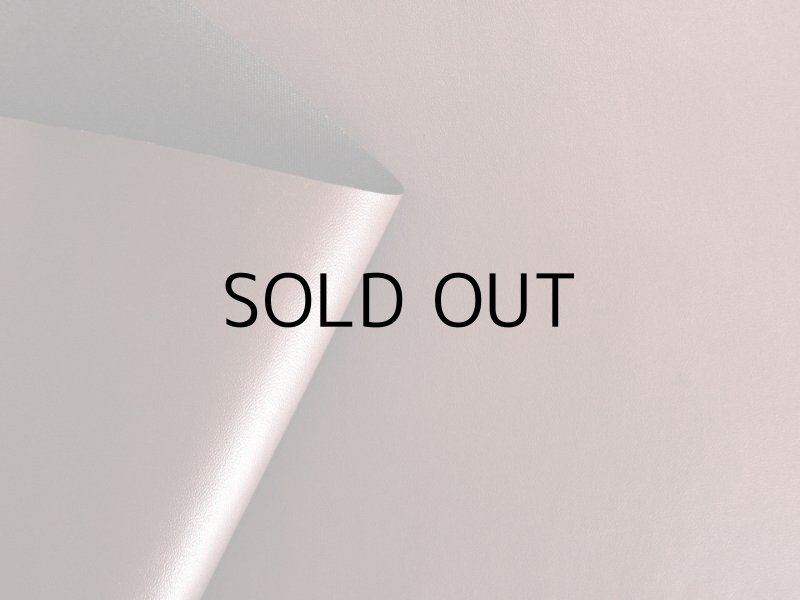 画像3: 合皮レザー生地【薄手 チョコレート ツヤなし】 (3)