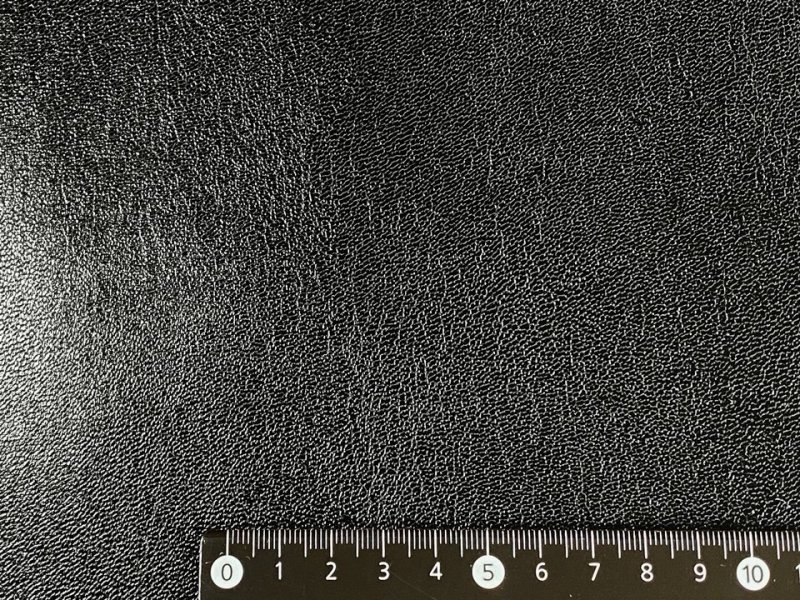 画像5: 合皮レザー生地【薄手 黒 ツヤあり】 (5)