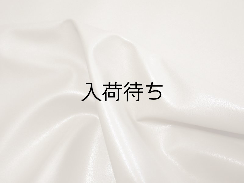 画像1: 合皮 ストレッチレザー生地【伸縮性大 衣料用 ベージュ】 (1)
