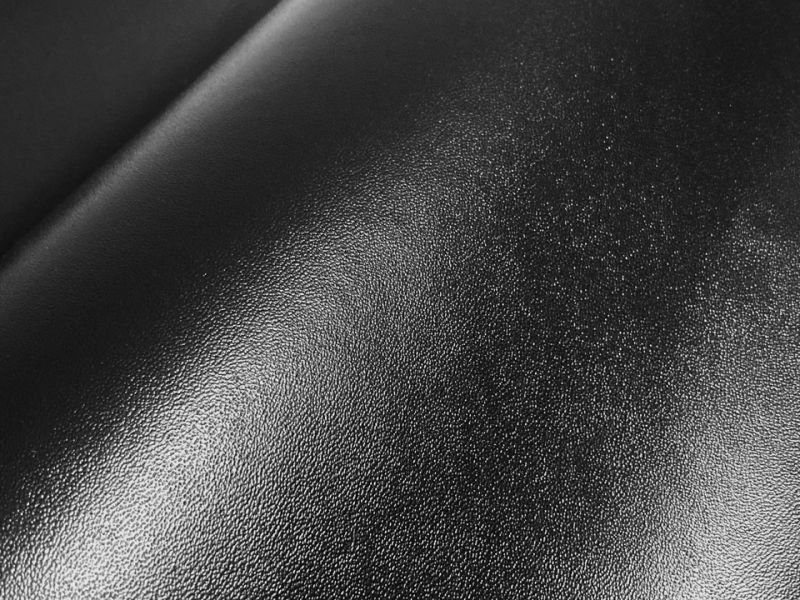 画像2: 帝人 コードレ 人工皮革【巾65 黒 ややツヤあり】（アウトレット） (2)