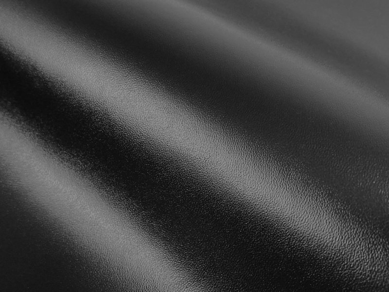 画像2: 【135×80cmカット生地】※難あり※帝人 コードレ 人工皮革【黒 ツヤふつう ややしっかり厚】（アウトレット） (2)