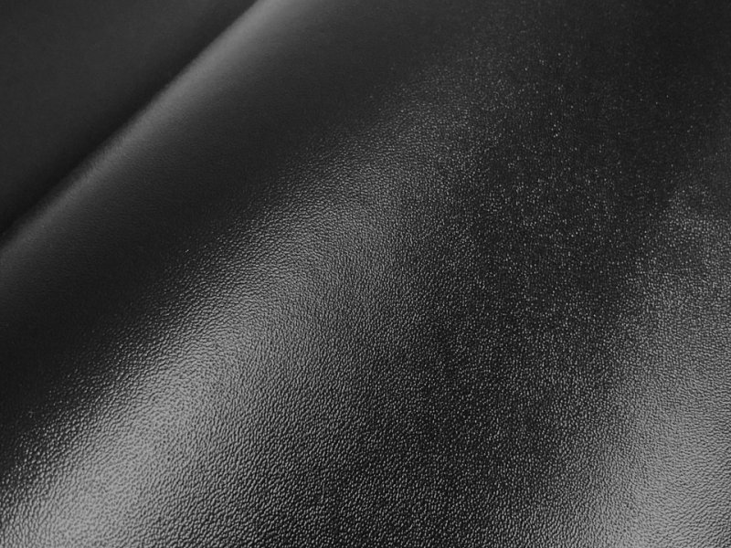 画像3: 【135×80cmカット生地】※難あり※帝人 コードレ 人工皮革【黒 ツヤふつう ややしっかり厚】（アウトレット） (3)