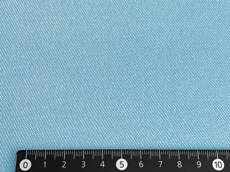 画像6: 合皮レザー生地  伸縮 難燃【デニム調 ライトブルー】 (6)