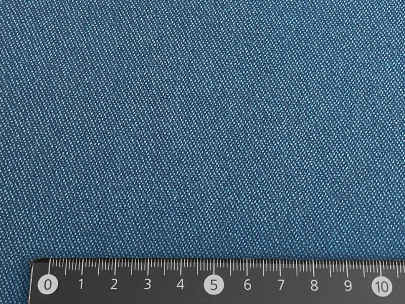 画像6: 合皮レザー生地  伸縮 難燃【デニム調 ダークブルー】 (6)