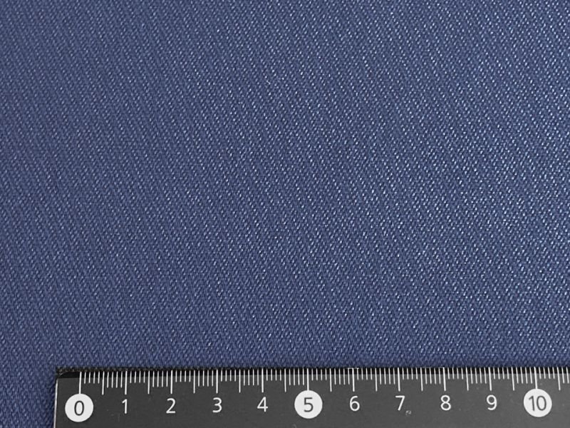 画像6: 合皮レザー生地  伸縮 難燃【デニム調 ネイビー】 (6)