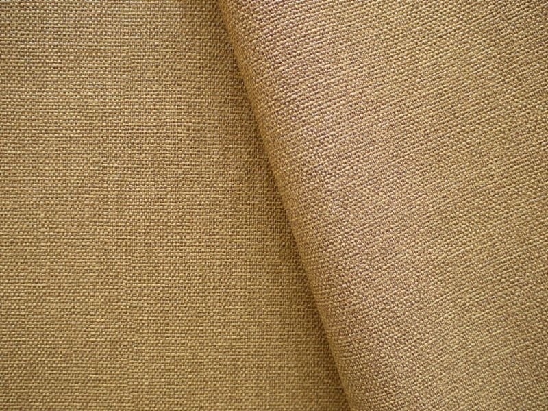 画像2: 合皮レザー生地 ファブリック調 麻織物風 難燃【ジュート サンド】 (2)