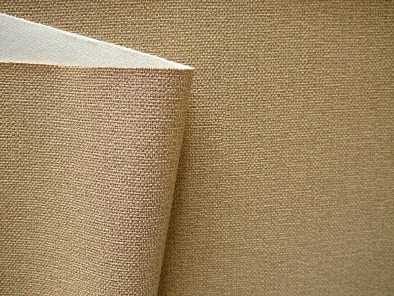 画像3: 合皮レザー生地 ファブリック調 麻織物風 難燃【ジュート サンド】 (3)