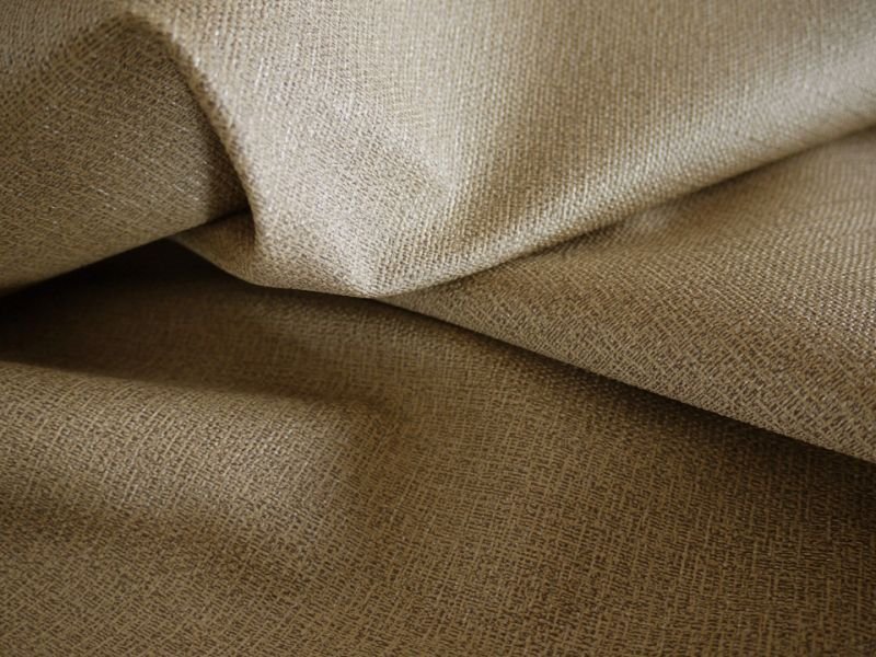 画像5: 合皮レザー生地 ファブリック調 麻織物風 難燃【ジュート ブラウン】 (5)