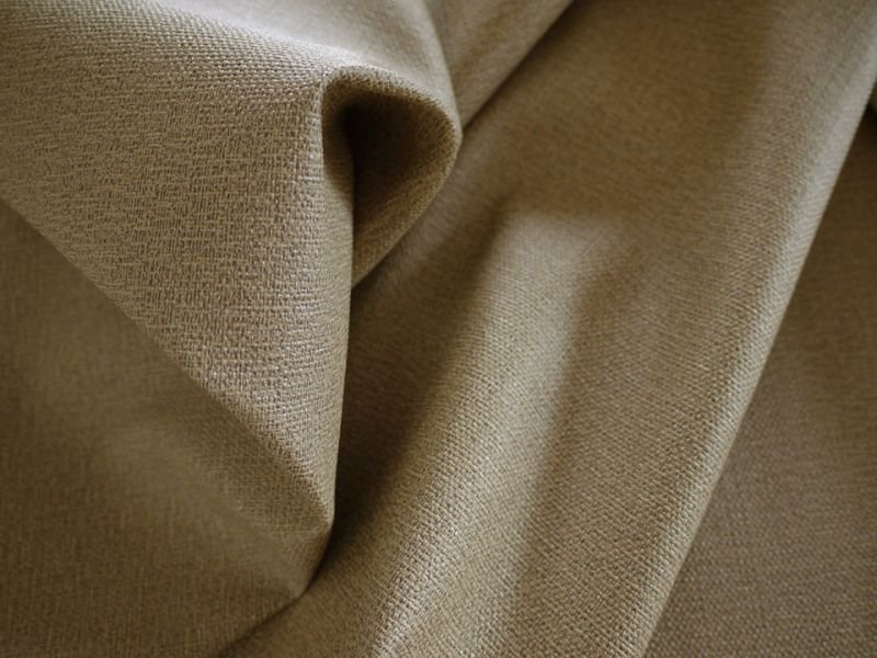 画像6: 合皮レザー生地 ファブリック調 麻織物風 難燃【ジュート ブラウン】 (6)
