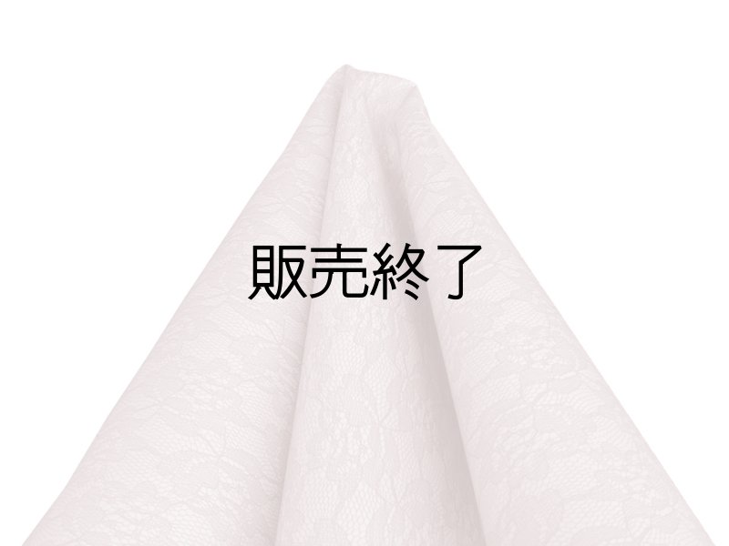 画像5: ※販売終了※ レース柄 合皮レザー生地【花柄レース模様 ピンク】 (5)