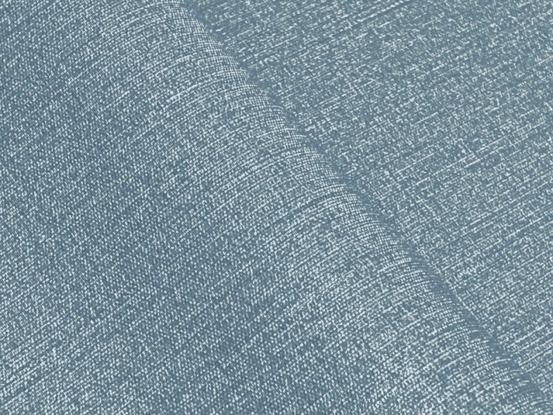 画像2: 合皮レザー生地  抗ウイルス 難燃【布地調 光沢 ペールブルー】 (2)