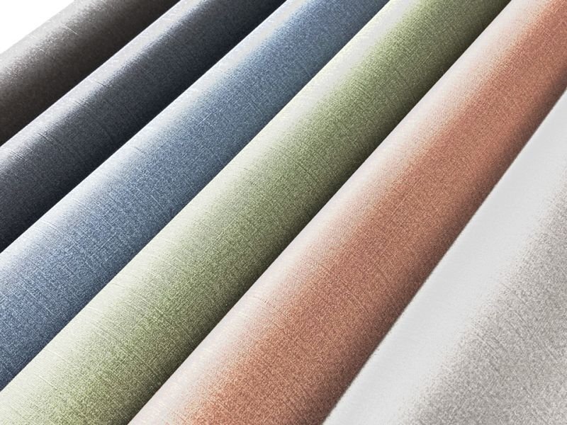 画像10: 合皮レザー生地  抗ウイルス 難燃【布地調 光沢 薄ベージュ】 (10)