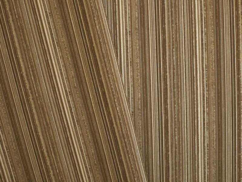 画像2: 合皮レザー生地 ファブリック調 難燃【ストライプ柄 ライトブラウン】 (2)
