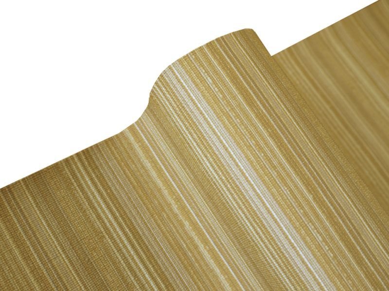 画像5: 合皮レザー生地 ファブリック調 難燃【ストライプ柄 モスイエロー】 (5)
