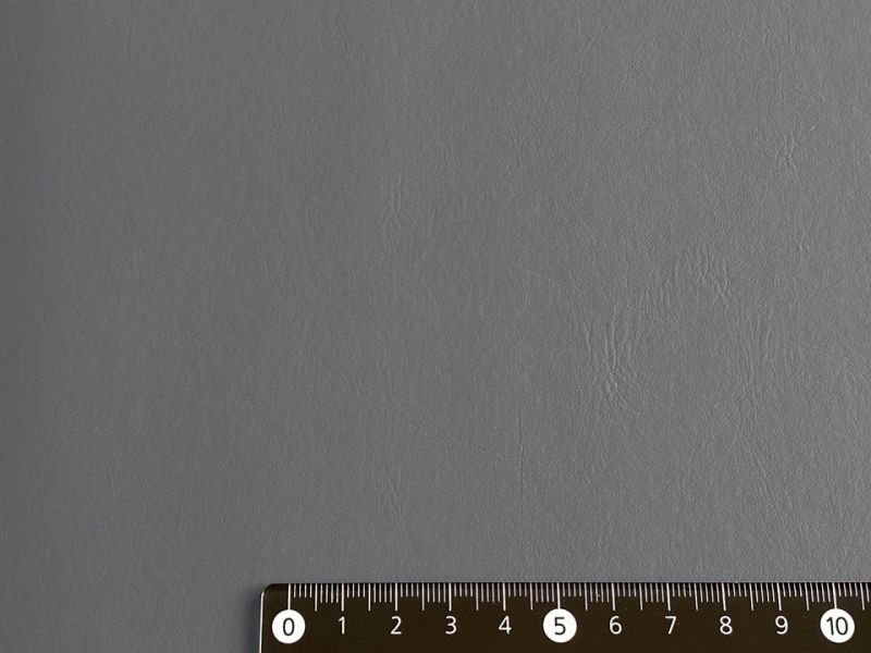 画像5: [巾122] 合皮レザー生地 難燃 耐光 無地【マット調ツヤなし グレー】 (5)
