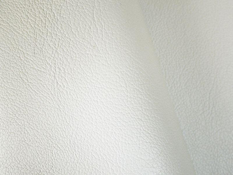 画像4: 合皮レザー生地【難燃 グレーホワイト】 (4)