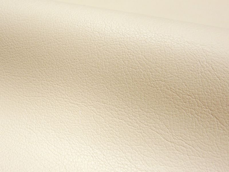 画像3: 合皮レザー生地【難燃 薄ベージュ】 (3)