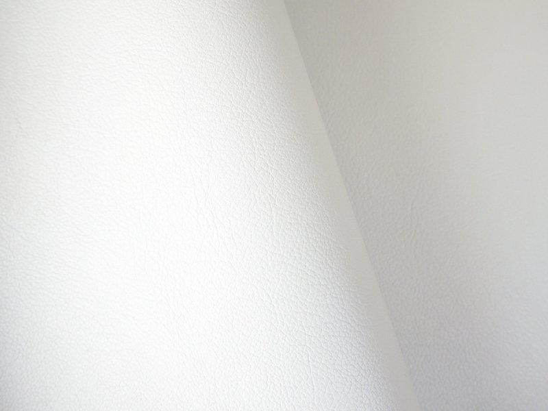 画像4: 合皮レザー生地【難燃 白】 (4)