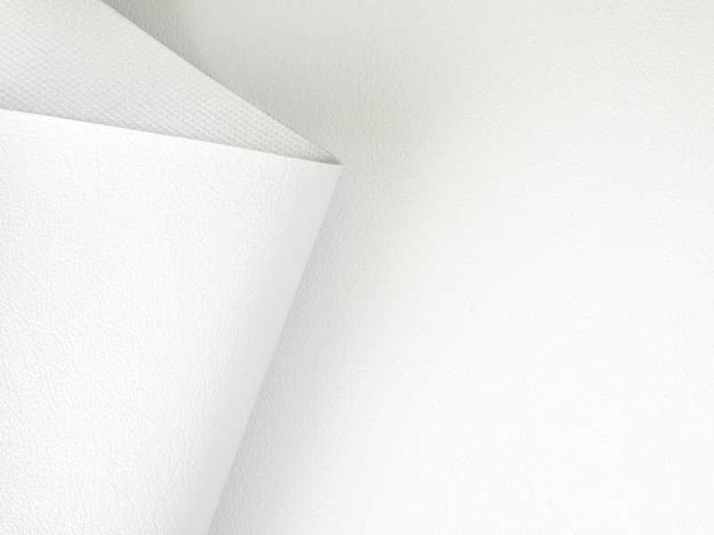 画像6: 合皮レザー生地【難燃 白】 (6)