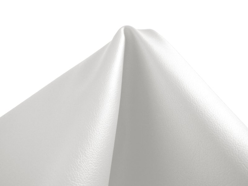 画像7: 合皮レザー生地【難燃 白】 (7)
