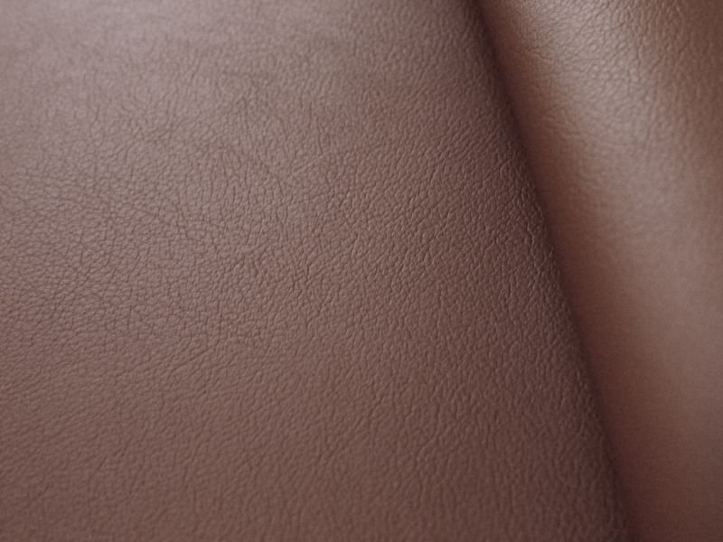 画像3: 合皮レザー生地【難燃 茶】 (3)