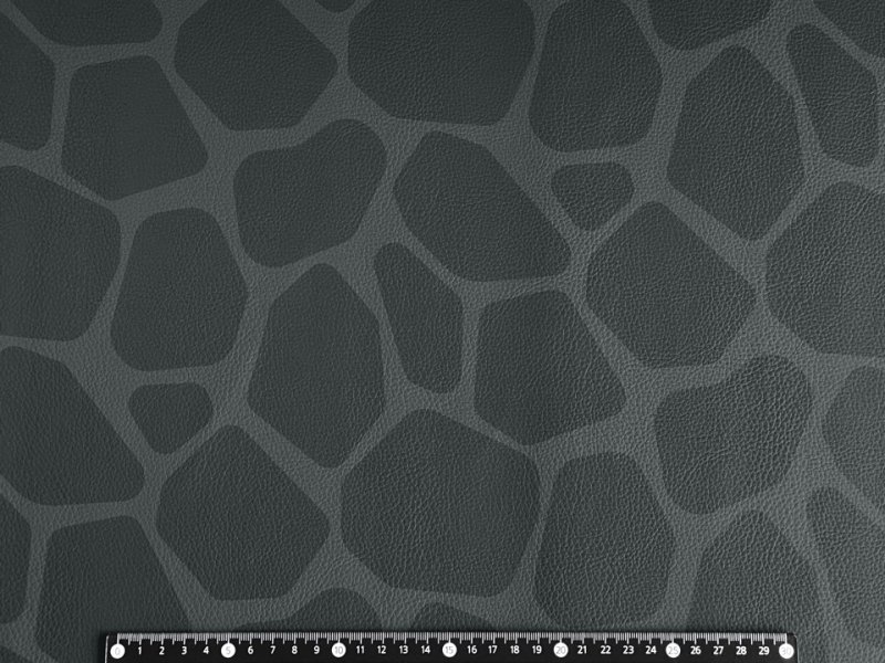 画像5: 合皮レザー生地 難燃 【モノトーン 網目柄 ブラック】 (5)