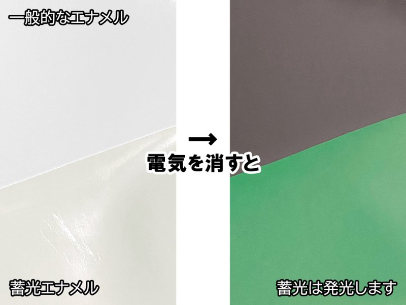 画像8: 蓄光 エナメル調 合皮レザー生地【白】 (8)