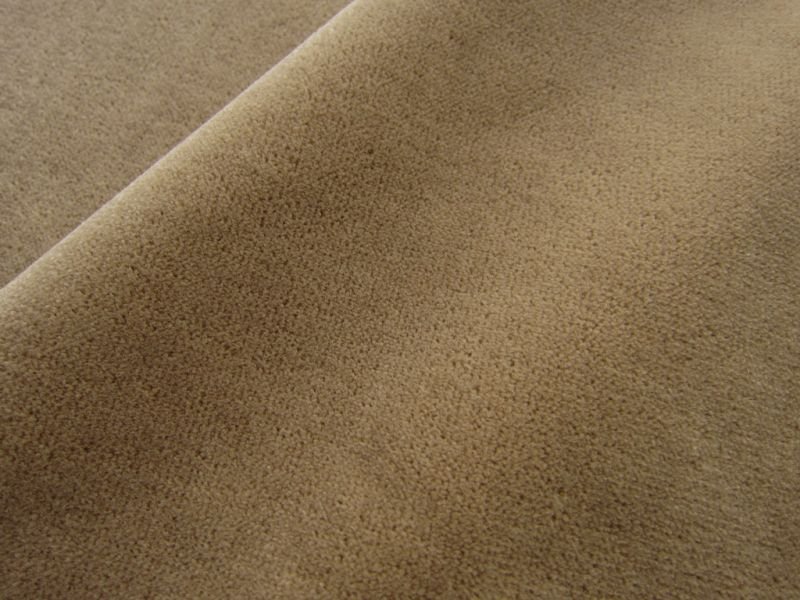 画像3: インテリア 厚手 ベロア生地【難燃 ベージュ】 (3)