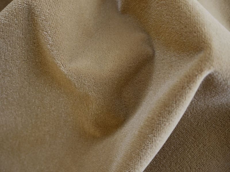 画像6: インテリア 厚手 ベロア生地【難燃 ベージュ】 (6)
