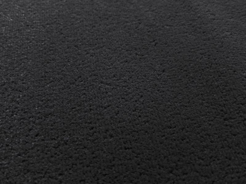 画像2: 【135×60cm】インテリア ベロア モケット生地 厚手 【難燃 黒】 (2)