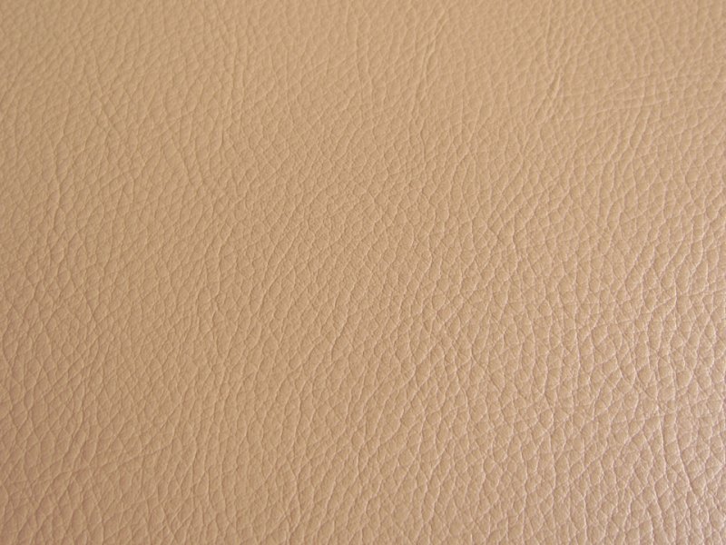画像2: カラフル 合皮レザー生地【難燃  薄茶】 (2)