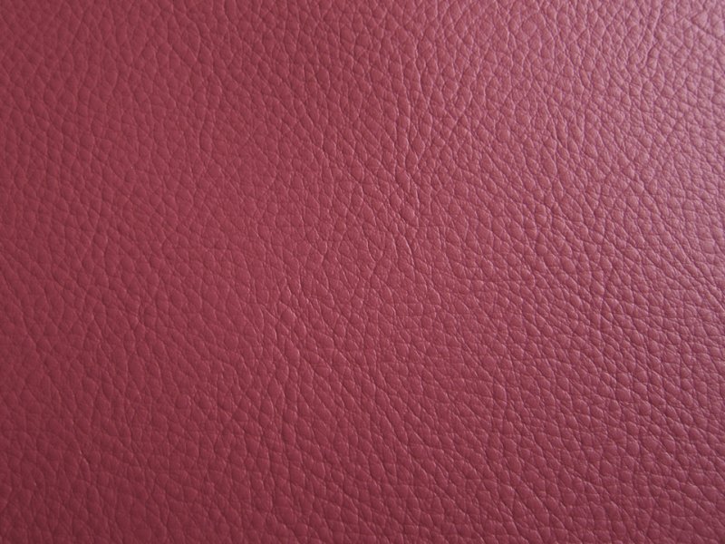 画像2: カラフル 合皮レザー生地【難燃  エンジ】 (2)