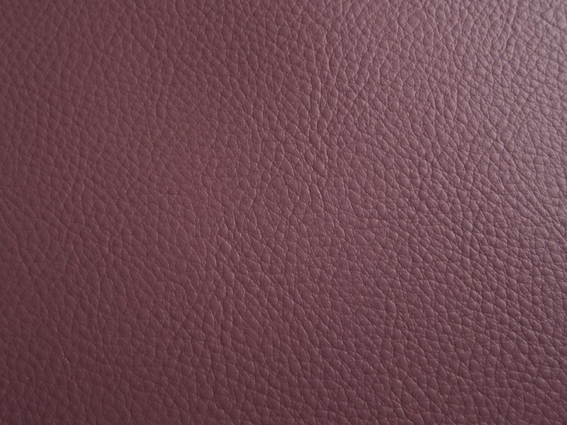 画像2: カラフル 合皮レザー生地【難燃  ボルドー】 (2)