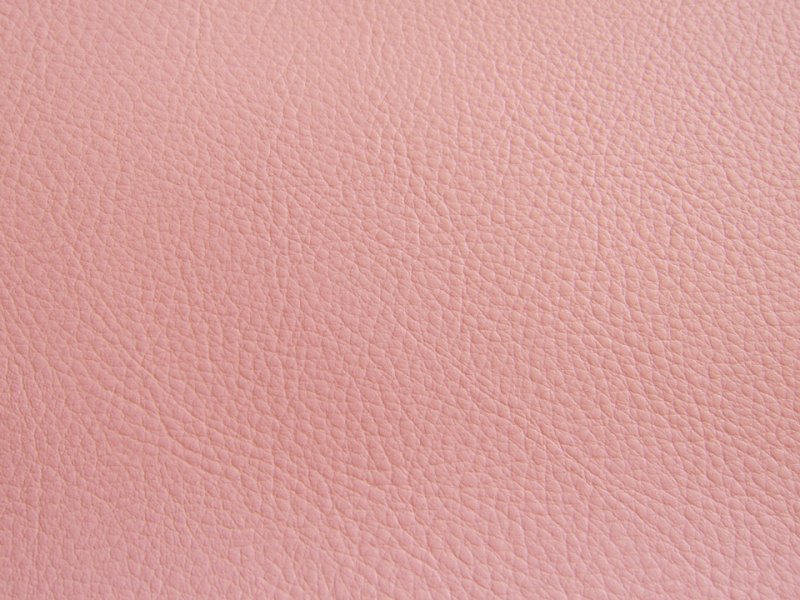 画像2: カラフル 合皮レザー生地【難燃  コーラルピンク】 (2)