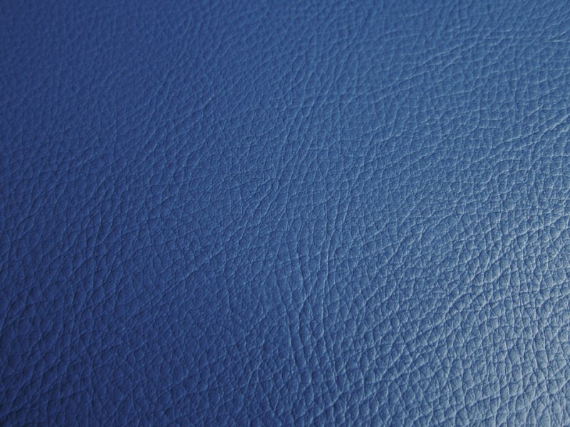 画像2: カラフル 合皮レザー生地【難燃  紺】 (2)