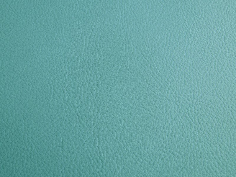 画像2: カラフル 合皮レザー生地【難燃  ライトターコイズ】 (2)