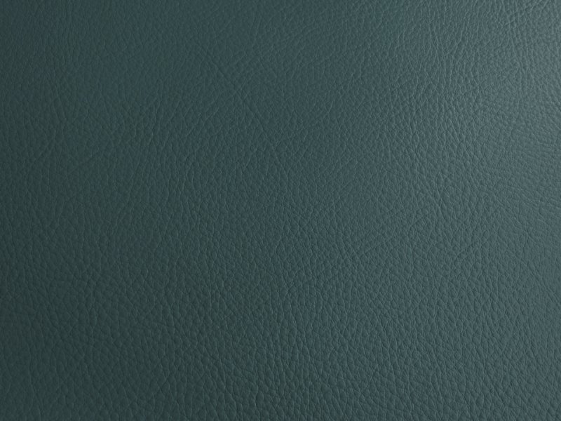 画像2: カラフル 合皮レザー生地【難燃  深緑】 (2)