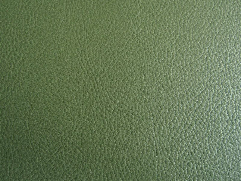 画像2: カラフル 合皮レザー生地【難燃  抹茶】 (2)